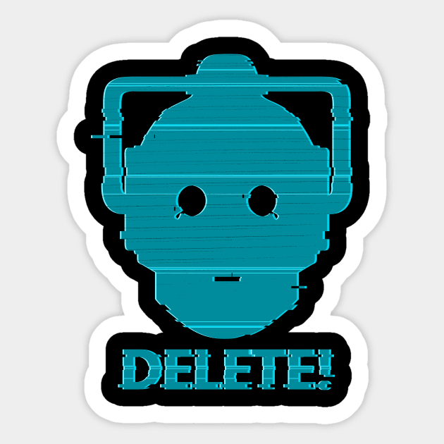 Cyber Glitch Sticker by blairjcampbell